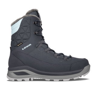 Lowa Winterstiefel Ottawa GTX (Veloursleder, wasserdicht) stahlblau/eisblau Damen